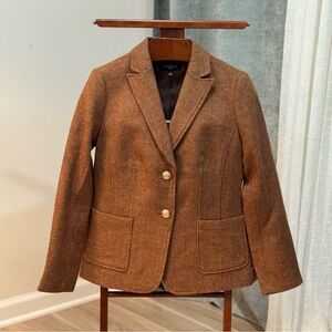 Talbots Tan Blazer with Gold Accents
